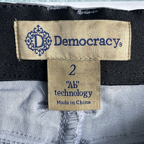 Democracy Ab Solution Grey Ankle Pants - Picture 7 of 8